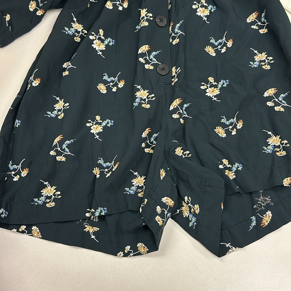 🔥🔥🔥Madewell Button-Front Day Romper in Daisies XXS - Picture 8 of 10